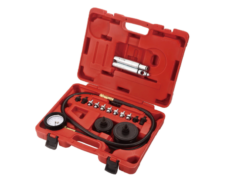 OIL PRESSURE TEST KIT WITH MERCEDES-BENZ M271 & M274 ADAPTERS (14 PCS)