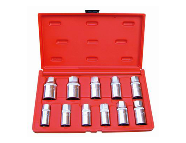 11 PCS STUD PULLER WRENCH SET MADE OF CHROME VANADIUM
