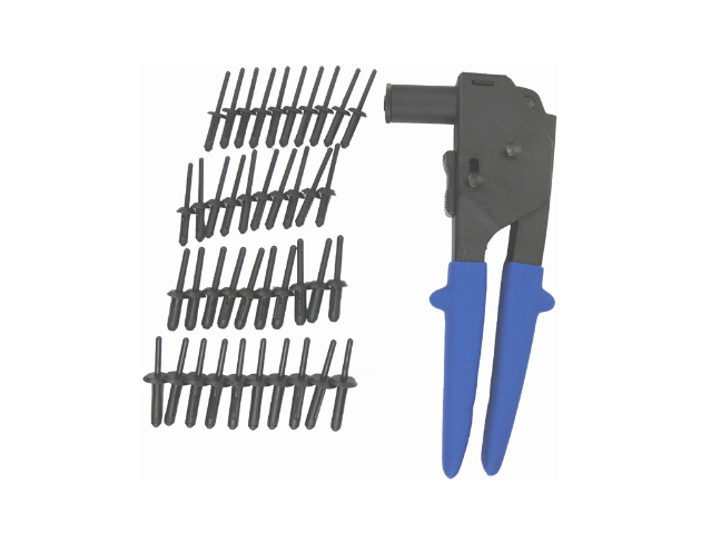 PLASTIC RIVETER SET