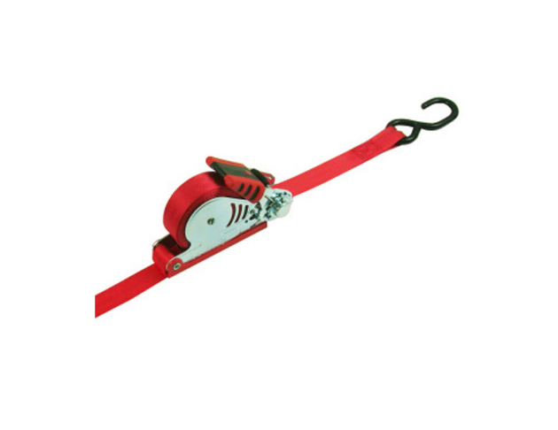 1" X 15" RETRACTABLE TIE DOWN W/ 2 PC-1 S HOOK
