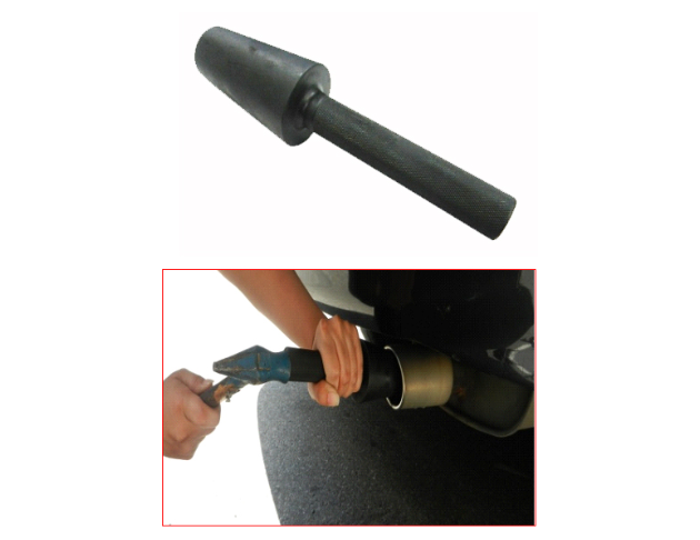 EXHAUST PIPE REFORMING TOOL DIA. 41MM TO 57MM, 240MML