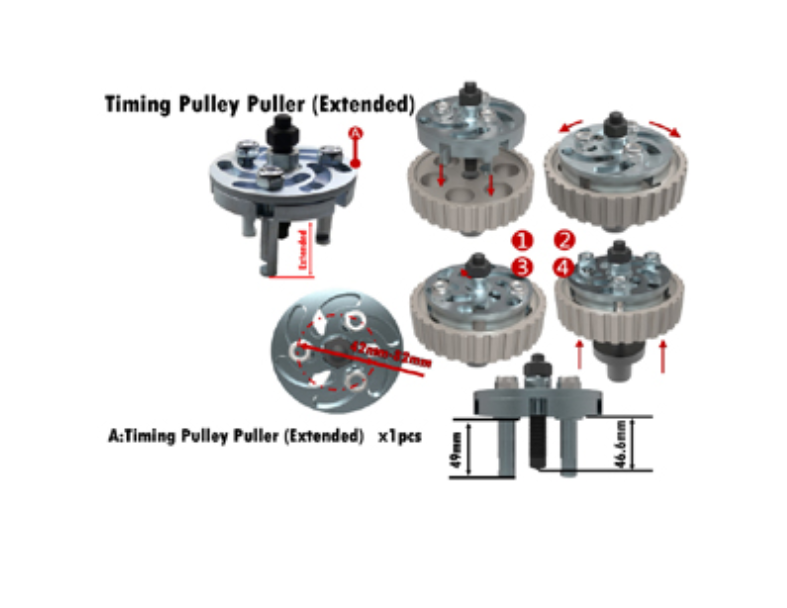 TIMING PULLEY PULLER (EXTENDED) 